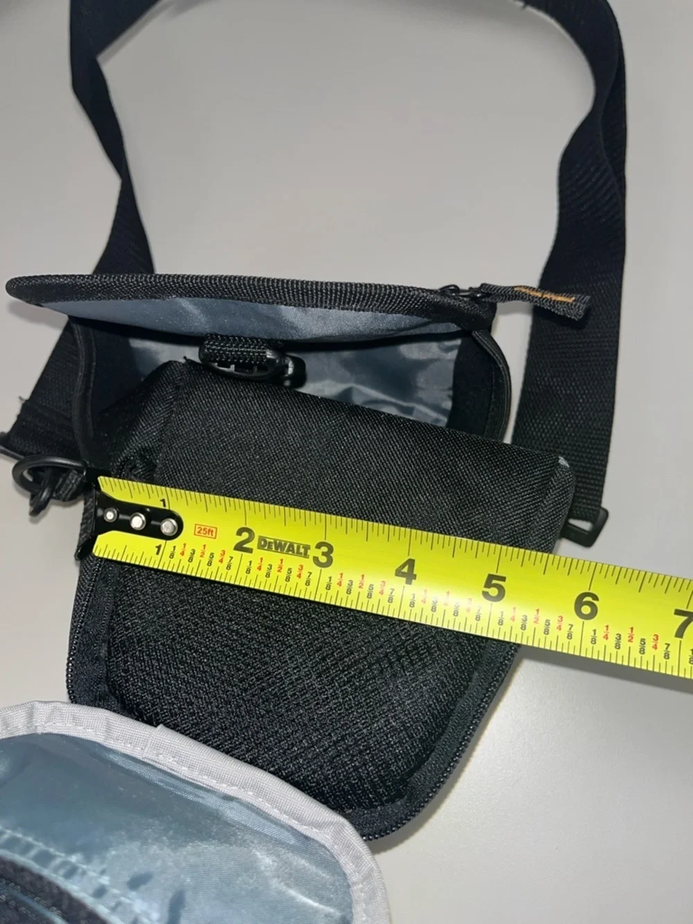 Samsonite Black and Gray Camera Crossbody Bag